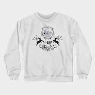 Deer Lover Merry Christmas Crewneck Sweatshirt